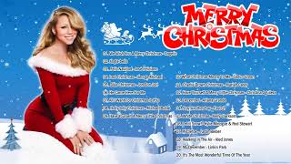 Canciones Navideñas en Ingles  Musica de Navidad en Ingles 2022  canciones de navidad de famosos [upl. by Miguelita]