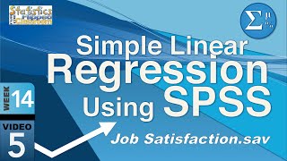 How to do Simple Linear Regression in SPSS 145 [upl. by Annoyi118]