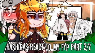 Hashiras react to my FYPSaved videos  Kimetsu No Yaiba 🎴  GCRV  Part 2 [upl. by Trina]