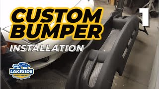 Duraflex Custom Bumper Installation Part 1  Cutting and Fitting [upl. by Ingra]