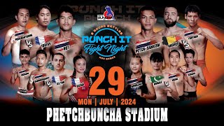 Punch it Fight Night 23 at Phetchbuncha Samui Stadium made in Thailand [upl. by Eras]