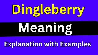 Dingleberry meaning [upl. by Narol]