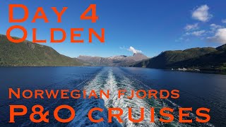 PampO Cruises Norwegian Fjords VlogDay 4 Onboard Iona 2024Olden [upl. by Neiht]