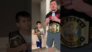 Your AEW Tag Team Champions Of The Worllld aew shorts youtubeshorts [upl. by Shuman25]