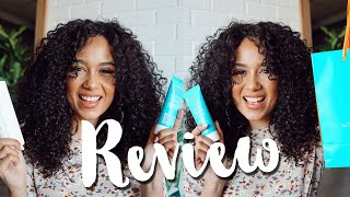 REVIEW  Moroccanoil Curl Range [upl. by Dnilazor]