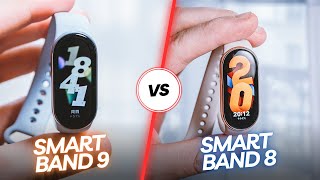 TODOS los CAMBIOS 🔥 Xiaomi Smart Band 9 vs Xiaomi Smart Band 8 COMPARATIVA en ESPAÑOL [upl. by Tyika]