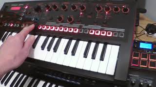 Recording my Roland JDXi with my Zoom R8 [upl. by Nosle874]