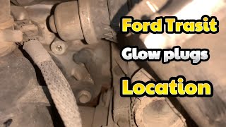 Ford Transit Mk8 2l 2018 glow plugs location Ame Motors how ti fix YouTube [upl. by Cofsky420]