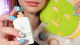 asmr wooden spa 💆✨ [upl. by Summons829]