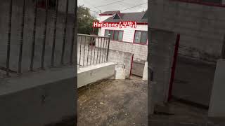 Falling Hailstones  Jeju Island hailstone 우박 shortsvideo short shorts jejuisland 제주도 [upl. by Antin]