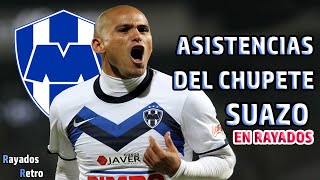 Humberto Suazo pases de gol asistencias con Rayados 👉🙂👈 [upl. by Askari]