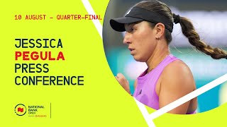 PRESS CONFERENCE  JESSICA PEGULA  QUARTERFINAL  NBO24 [upl. by Sunday588]