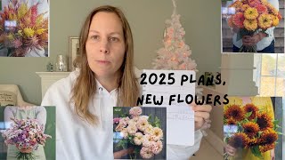 Flower Farm Plans for 2025 What Im Growing Next year [upl. by Ahaelam]