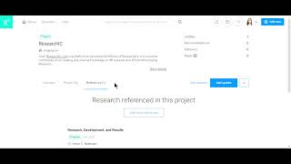 ResearchICcom Add references to your researchgate project [upl. by Ssyla]