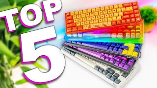 Top 5 Budget Mechanical Keyboards 2023 [upl. by Lemrahc839]