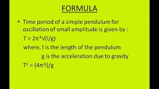 Simple Pendulum [upl. by Alodie]