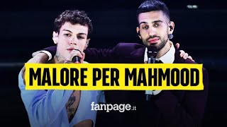 Malore per Mahmood prima dell’esibizione a Sanremo 2022 soccorso dai sanitari del Teatro Ariston [upl. by Bronk]