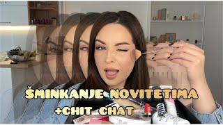 ŠMINKANJE NOVITETIMArandom chit chat 💄🎙️ [upl. by Ennoitna]