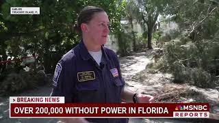 WPB Fire Chief Matty Leads Teams in States Hurricane Helene Response [upl. by Notsae]