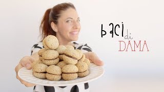 Baci di Dama Bolachinhas de avelã e chocolate [upl. by Nuahsyt679]