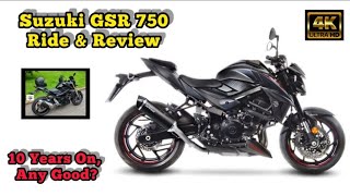 Suzuki GSR 750 Ride And Review  Honest Truth  Owners Review  GSR750 [upl. by Enoryt]