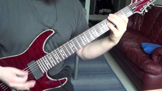 Iced Earth  Travel In Stygian guitar cover [upl. by Dione799]