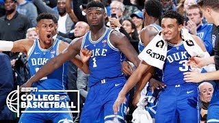 Zion Williamson RJ Barrett score 61 points for Duke vs Kentucky  College Basketball Highlights [upl. by Aruam]