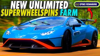 NEW BIGGEST FORZA HORIZON 5 UNLIMITED SUPER WHEELSPINS FARM FASTEST NEW METHOD 2024 UPDATED [upl. by Lirbij759]