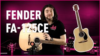 Fender FA125CE Western Gitaar Review  Bax Music [upl. by Hugo]