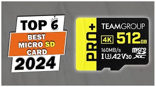 Top 6 Best Microsd Card Pro Plus in 2024  Best Microsd Cards 2024  Micro Sd Cards [upl. by Dnama892]