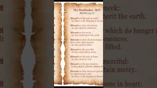 Beatitudes Bible verses bibleverse bible jesus [upl. by Neirb]