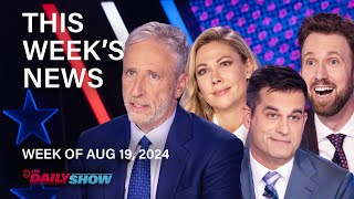 Jon Stewart amp The Daily Show News Team Cover the 2024 DNC  The Daily Show [upl. by Hephzibah]