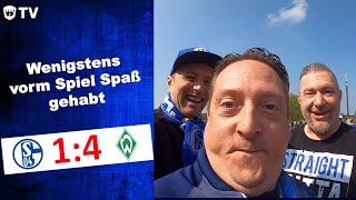 Schalke 04 vs Werder Bremen  Enttäuschung PUR  StadionVLOG [upl. by Barrada]