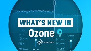 Whats New in Ozone 9  iZotope Ozone Mastering Software [upl. by Sirdna701]