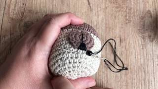 Como Fazer Um Ursinho Básico De Amigurumi  Parte 3 [upl. by Slayton]