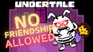 How To Stop A PACIFIST Run In Undertale As A Monster [upl. by Anirol]