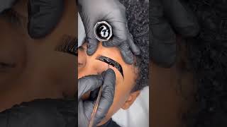 Brow Henna Application 🔗 By Supercilium browhenna supercilium brows [upl. by Aihsiyt]