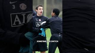 Patrice Evra on his and Gary Nevilles training ground incident 😂 football footballshorts [upl. by Kearney545]