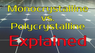 Mono vs Poly Solar Panels Explained [upl. by Iormina]