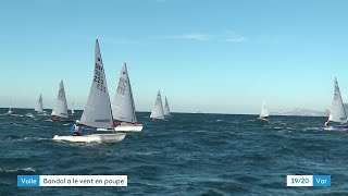 Bandol  des championnats dEurope de voile [upl. by Enorel]