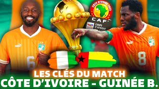 🇨🇮 COTE DIVOIRE  GUINÉE BISSAU 🇬🇼  débuter la CAN 2024 par une victoire [upl. by Nuawtna]