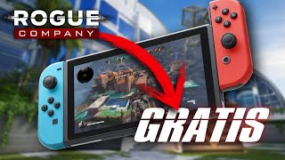 YA ES GRATIS ROGUE COMPANY EN NINTENDO SWITCH COMO DESCARGAR  ONLINE GRATIS [upl. by Anikes]