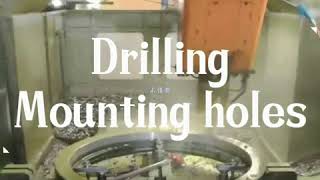 brief slewing ring bearing production process [upl. by Samid34]