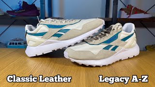 Reebok Classic Leather Legacy AZ Reviewamp On foot [upl. by Lucie]