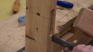 Carpentry Joints  Mortice Lock [upl. by Ivey366]