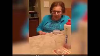 Italian grandma with GooGoo Google Home [upl. by Hynes]