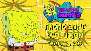 SpongeBob SquarePants Theme Song Evolution 19992024 [upl. by Marsland]