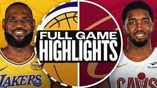 LAKERS at CAVALIERS  FULL GAME HIGHLIGHTS  October 30 2024 [upl. by Adlesirg]