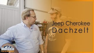 Jeep Cherokee mit Gordigear Dachzelt  BoeckelsOffroad [upl. by Fisa]