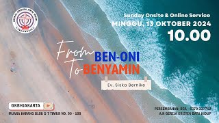 FROM BEN ONI TO BENYAMIN [upl. by Nnaesor]